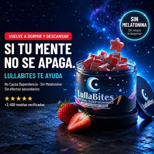 LULLABITES - GOMITAS NATURALES PARA DORMIR