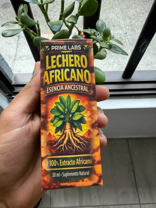 LECHERO AFRICANO 30ML - Inhibe crecimientos tumorales, apoyo al sistema inmunológico, alivio de dolores intensos, efecto antimicrobiano. + REGALO